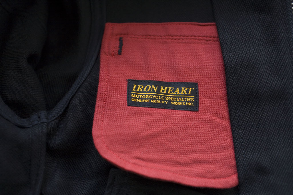 Iron Heart Rider's Jacket - Super Black - Image 6